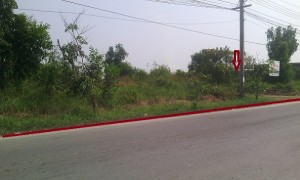 ที่ดินถมแล้ว ถนนบางนา บางประอิน